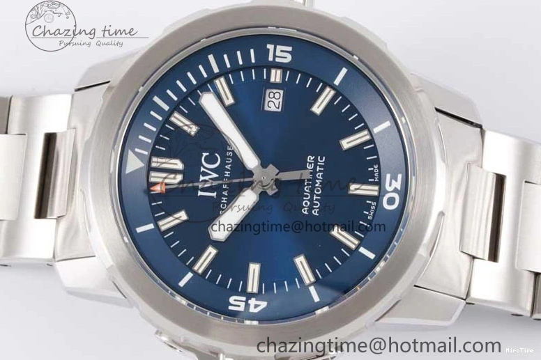 MIROTIME 0131 Versatile Aquatimer SS IW3290 V6SF 1:1 Best Edition Blue Dial on SS Bracelet A 7031